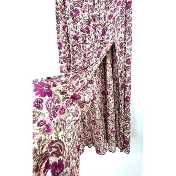 Patrons of Peace Maxi Skirt Women Sz M Floral Paisley Lightweight Flowy 1188T - Picture 8 of 11